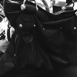 B. Makowski leather handbag